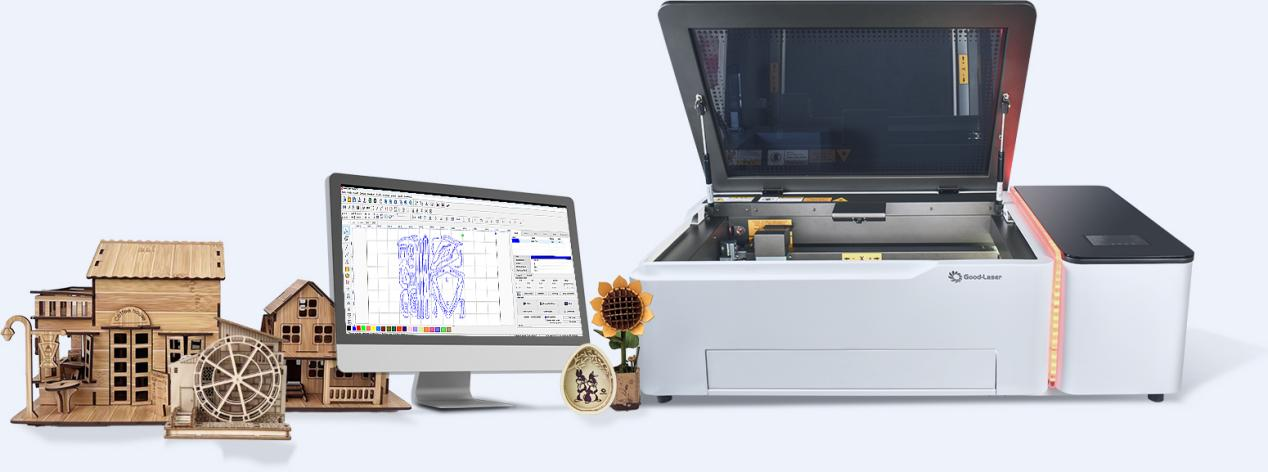 Light 530 Desktop CO2-lasersnijder