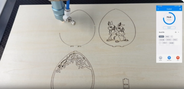 professionele doe-het-zelf CO2-lasersnijmachine