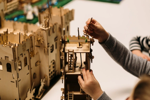 3D Wood Laser Cutter voor scholen